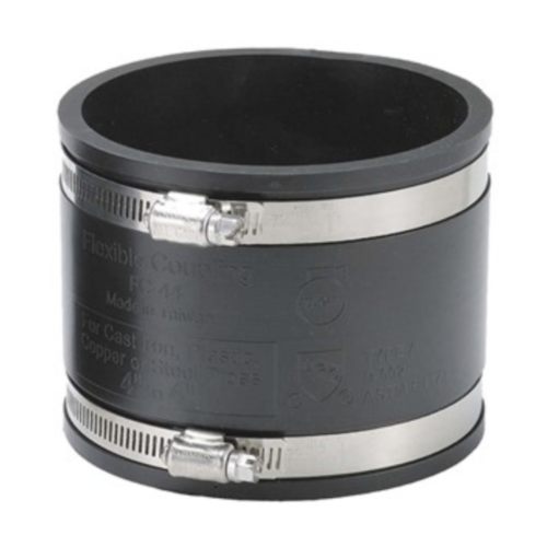 Clay To Plastic Coupling 4" x 4"