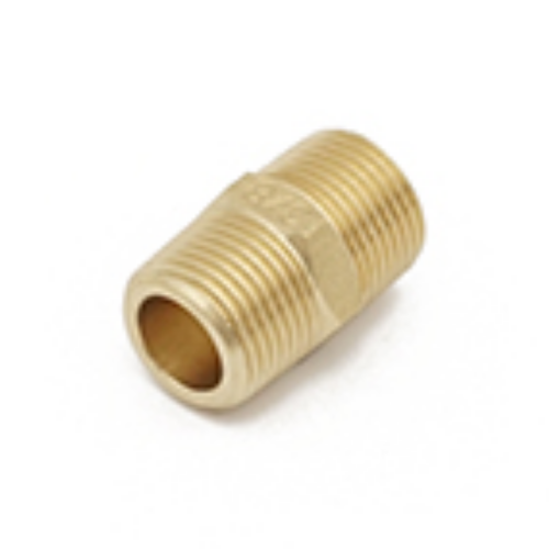 Brass Hexagonal Nipple 3/8"