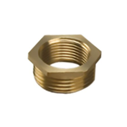 Brass Hex Bush 1/2" x 3/4"