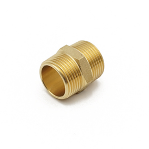 Brass Hexagonal Nipple 3/4"