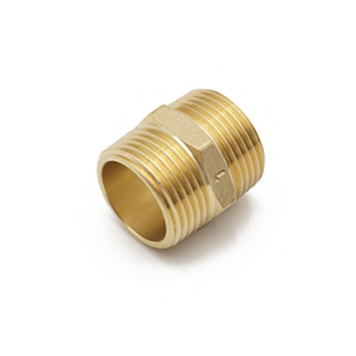 Brass Hexagonal Nipple 1"