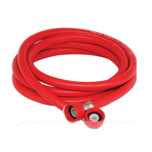 Washing Machine Inlet Hose Red 2.5m