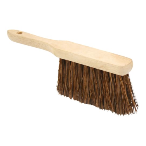 Bassine Stiff Wooden Hand Brush 10.5"