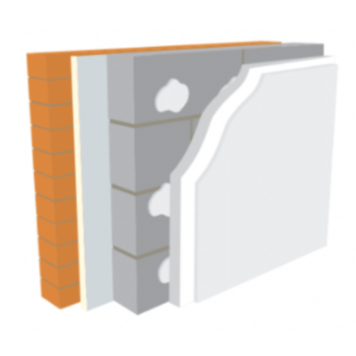 Warmline XPS Insulated Plasterboard 2400mm x 1200mm x 27mm