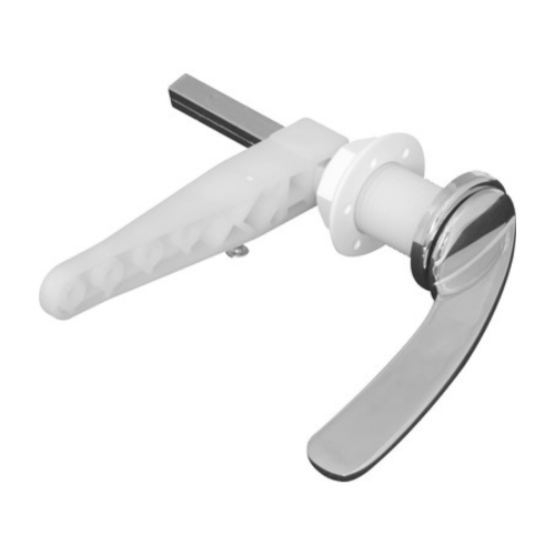 Chrome Dual Flush Cistern Lever 1/2" Bush