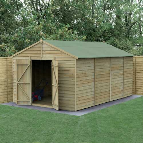 4Life Apex Shed 10X15 - Double Door - No Windows (Home Delivery)