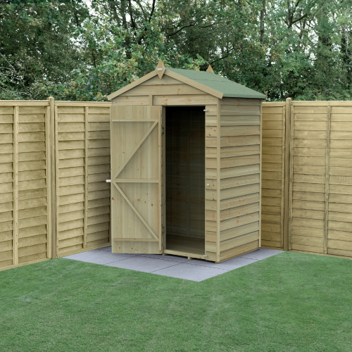 4Life Apex Shed 5X3 - Single Door - No Window (Installed)