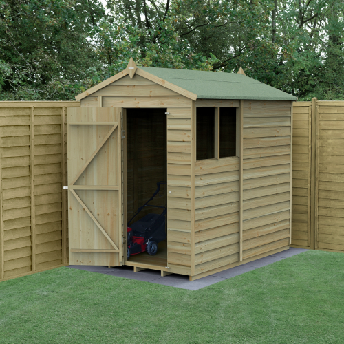 4Life Apex Shed 5X7 - Single Door - 2 Window (Installed)