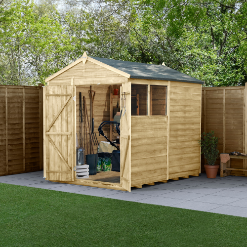 4Life Apex Shed 6X8 - Double Door - 2 Window (Home Delivery)