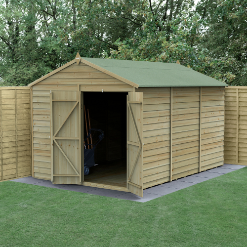 4Life Apex Shed 8X12 - Double Door - No Window (Home Delivery)