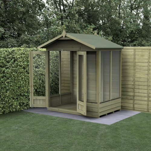 4Life Apex Summerhouse 6X4 - Double Door - 5 Window (Home Delivery)