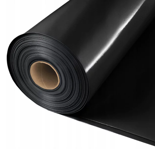 Black Vapour Barrier Damp Proof Membrane Roll 125Mu 4mm x 25mm