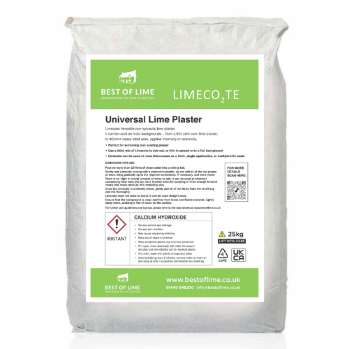 Best Of Lime Limecote Universal Lime Plaster 25kg Bag