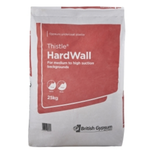 British Gypsum Thistle Hardwall Plaster 25Kg