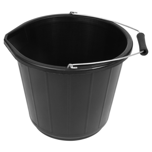 Builders Bucket Black 14L