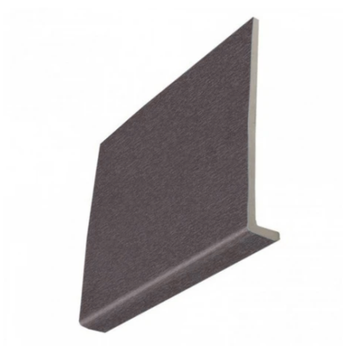 Aquacel Upvc Square Fascia Board Black Woodgrain 200mm x 9mm x 5m