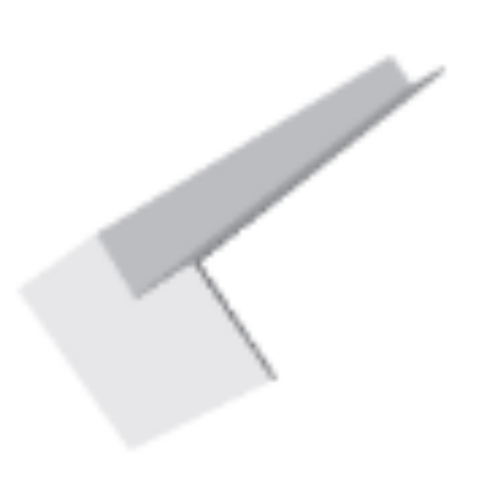 Aquacel Fascia Internal Corner White 300mm