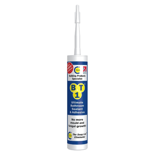 BT1 Ultimate Bathroom Adhesive And Sealant Black 310ml