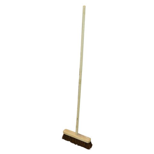 Bassine Stiff Broom With Handle 13"