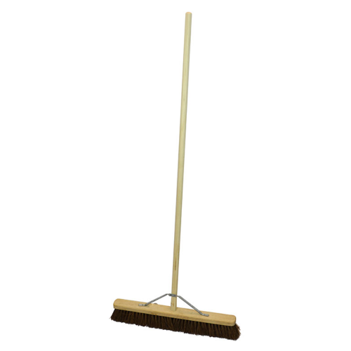 Bassine Stiff Broom With Handle 24"
