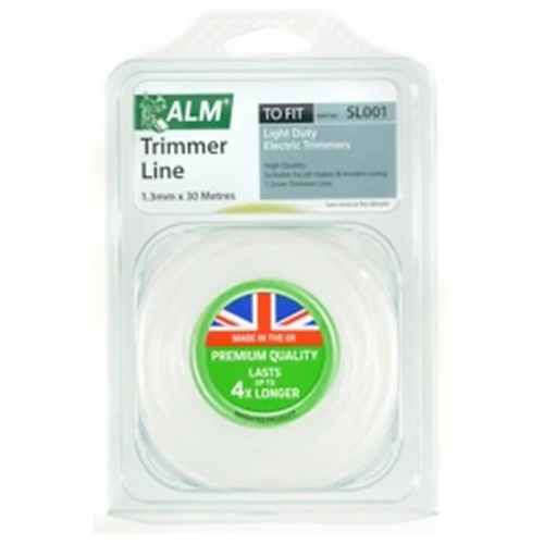 ALM Trimmer Line White 1.3mm x 30m