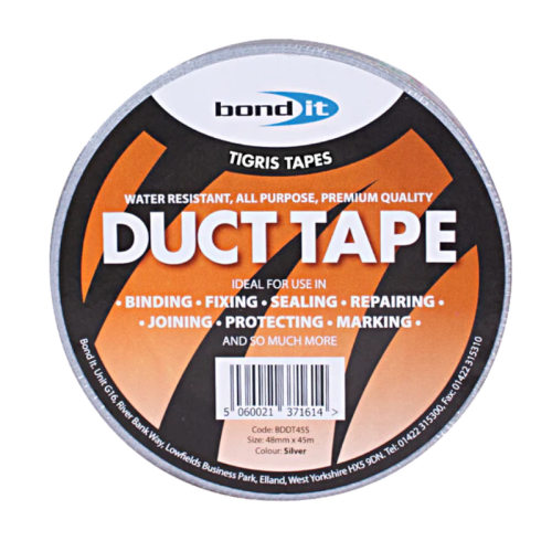Bond It Duct Tape Black 48mm x 45M