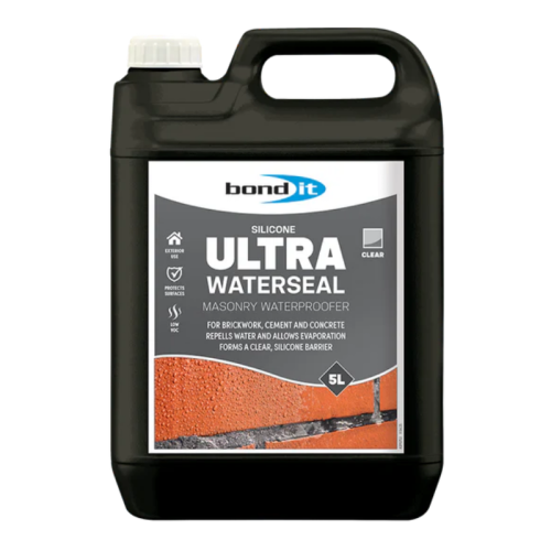 Bond It Waterseal Masonry Waterproofer Clear 5L 
