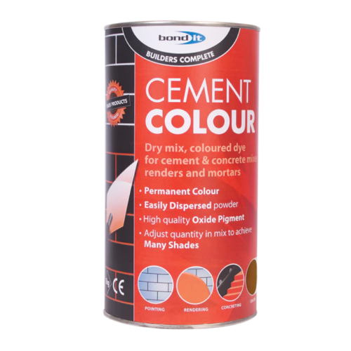 Bond It Powdered Cement Dye Brown 1kg