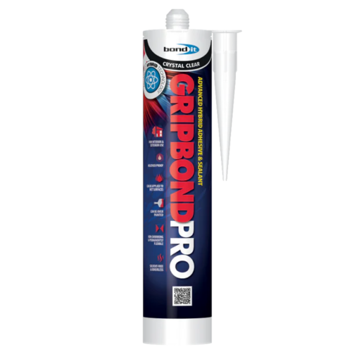 Bond It Grip Bond Pro Hybrid Sealant And Adhesive Black 310ml
