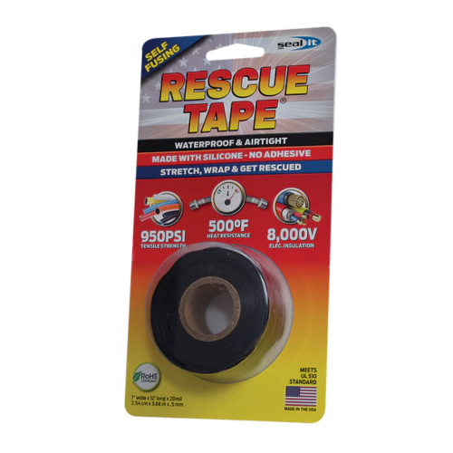 Bond it Rescue Tape Black 25mm x 3.6m
