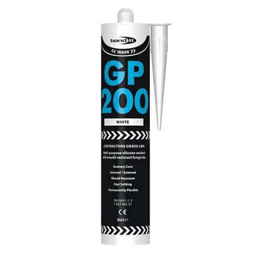 Bond It GP200 Contractors Grade Silicone Sealant Translucent 275ml