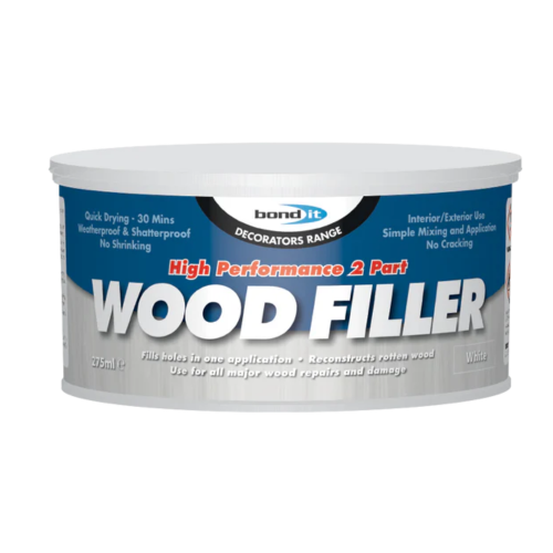 Bond It 2 Part Wood Filler White 275ml
