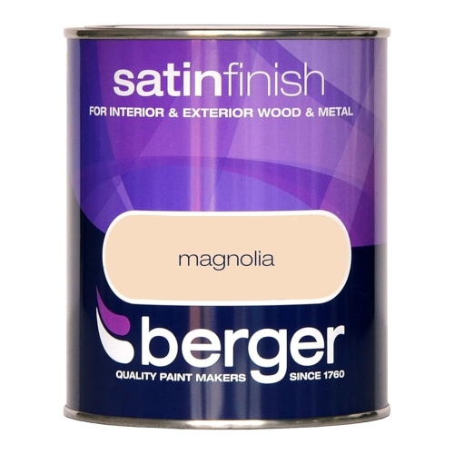 Berger Satin Sheen Magnolia 750ml