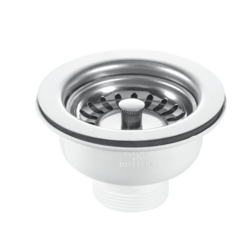 McAlpine Basket Strainer Waste 113mm BWSTSS 