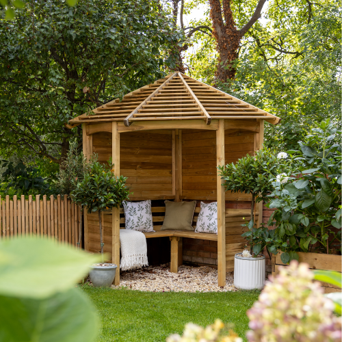 Venetian Corner Arbour (Home Delivery)