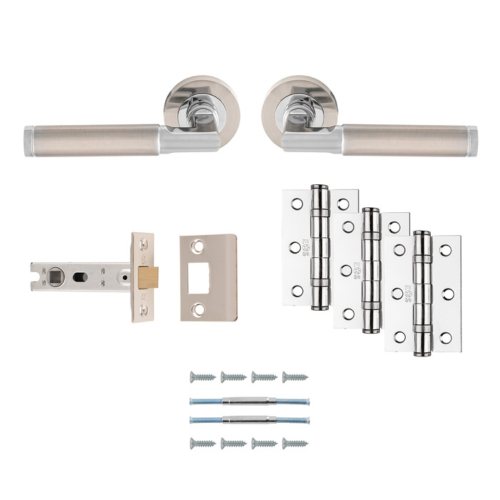 Carlisle Brass Belas Door & Latch Ultimate Pack Chrome Plated 