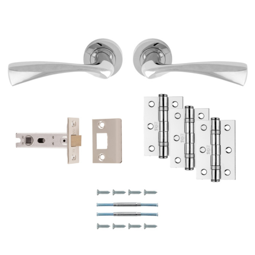 Carlisle Brass Sintra Door & Latch Ultimate Pack Chrome Plated 