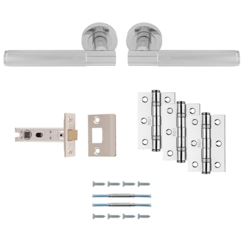 Carlisle Brass Lagos Door & Latch Ultimate Pack Chrome Plated 