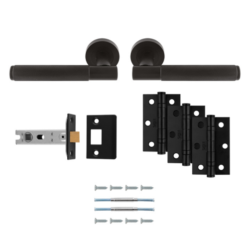 Carlisle Brass Lagos Door & Latch Ultimate Pack Matt Black 