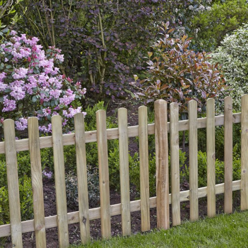 6Ft X 3Ft (1.83M X 0.9M) Pressure Treated Contemporary Picket Fence Panel - Pack Of 3 (Home Delivery)