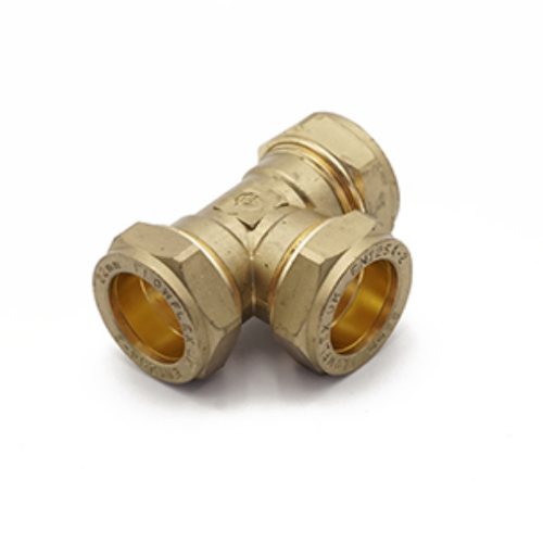 Compression Equal Tee 22mm
