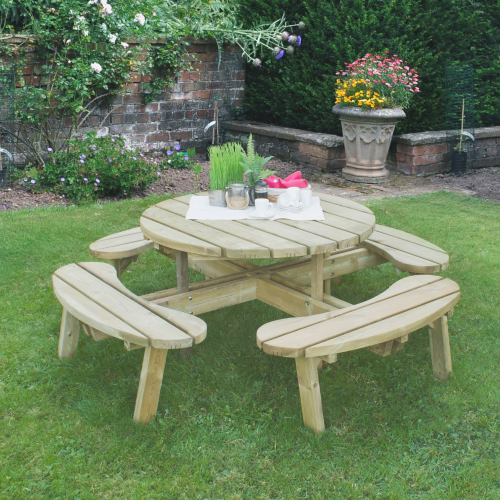 Circular Picnic Table (Home Delivered)