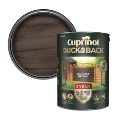 Cuprinol Ducksback Harvest Brown 5L