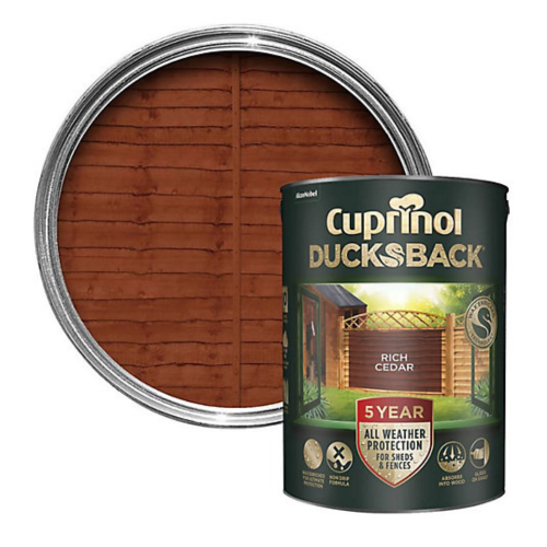 Cuprinol Ducksback Rich Cedar 5L