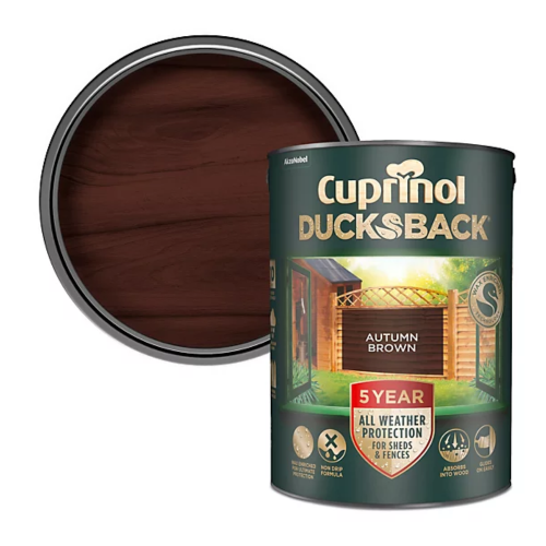 Cuprinol Ducksback Autum Brown 5L