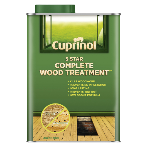 Cuprinol 5 Star Complete Wood Treatment 1L