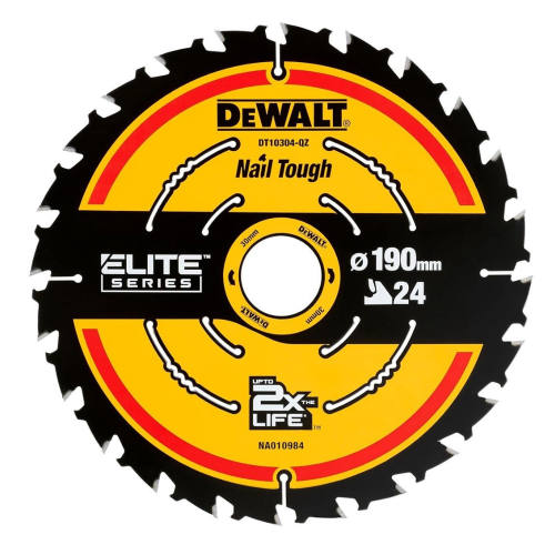 Dewalt Elite Framaing Circular Saw Blade 190mm x 30mm x 24T