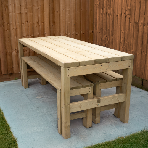 Dining Table And Bench Set (Home Delivery)