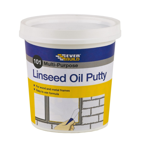 Everbuild Linseed Oil Putty Natrual 1Kg