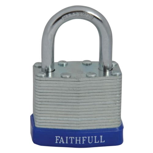 Faithfull Laminated Padlock 40mm